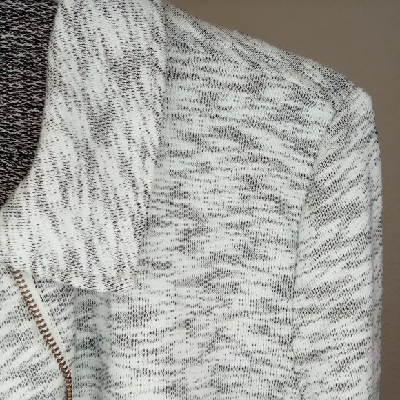 CABI Gray Neo Moto Jacket Blazer M - Picture 7 of 13